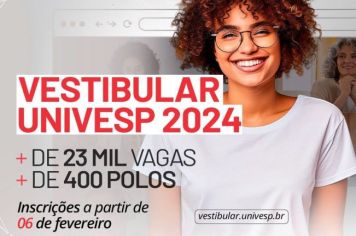 VESTIBULAR UNIVESP 2024