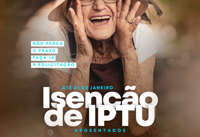 ISENÇÃO DE IPTU PARA APOSENTADOS