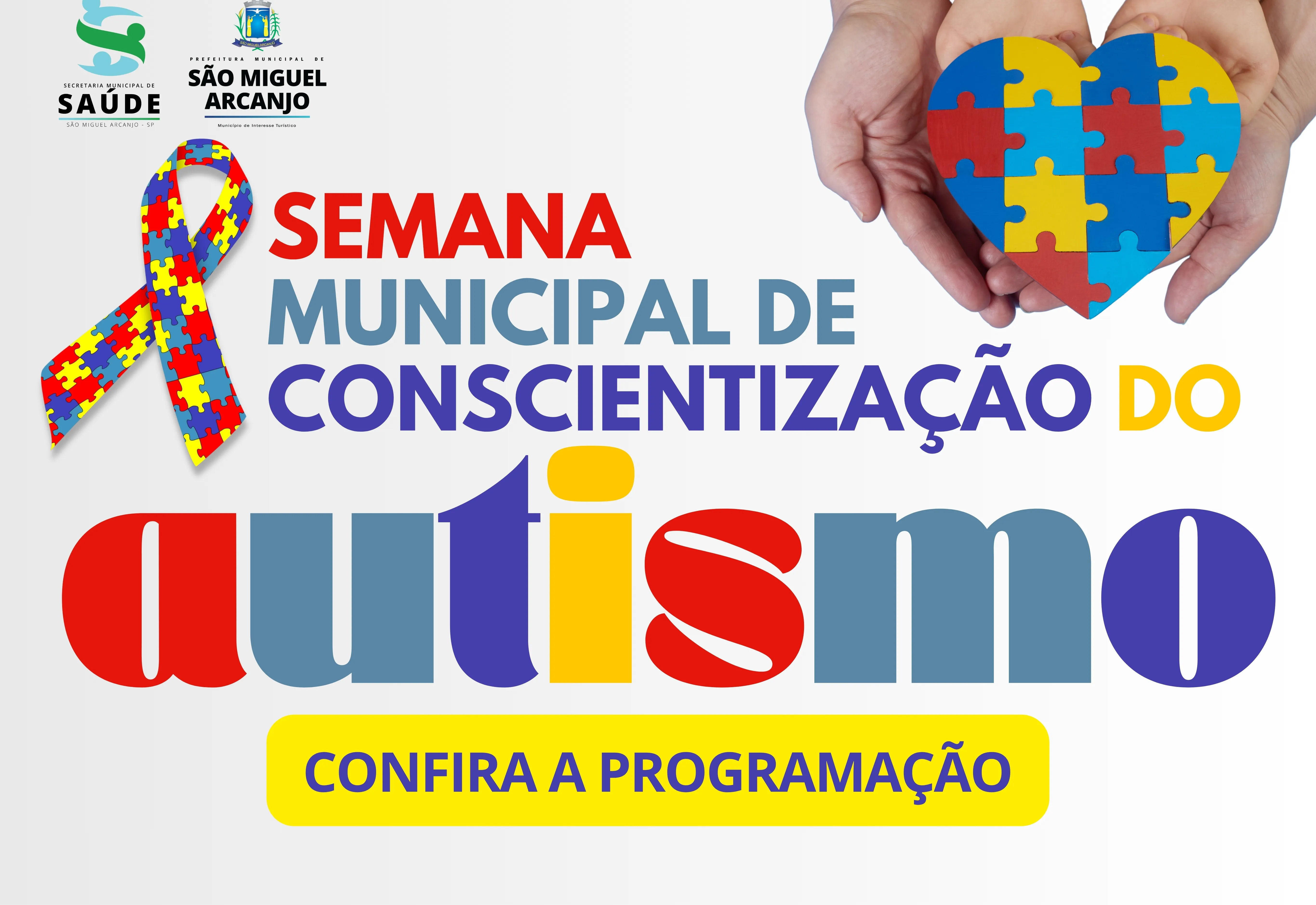 SEMANA MUNICIPAL DE CONSCIENTIZAÇÃO DO AUTISMO PROMOVE INCLUSÃO E ACOLHIMENTO EM SÃO MIGUEL ARCANJO
