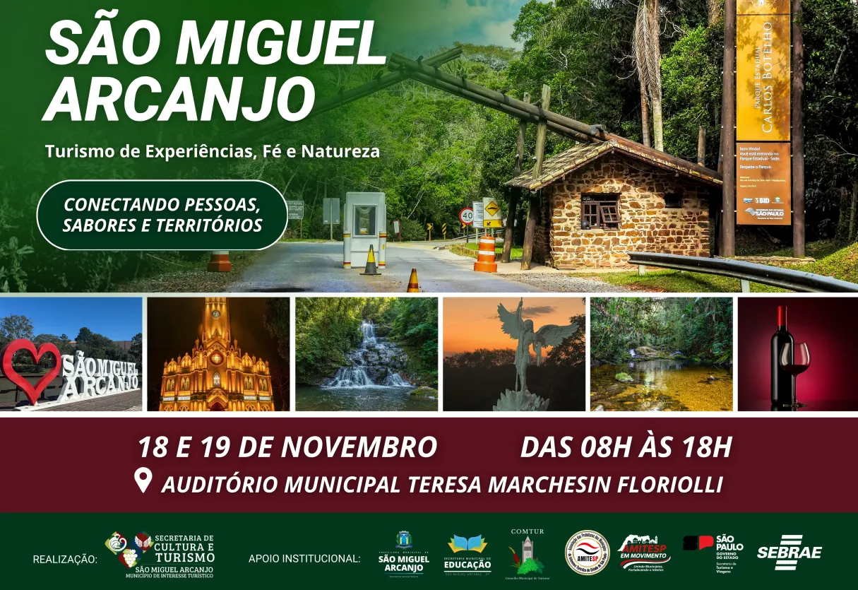 6º CONGRESSO DE TURISMO DE SÃO MIGUEL ARCANJO