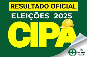 PREFEITURA DIVULGA RESULTADO DA ELEIÇÃO DA CIPA PARA GESTÃO 2025/2026